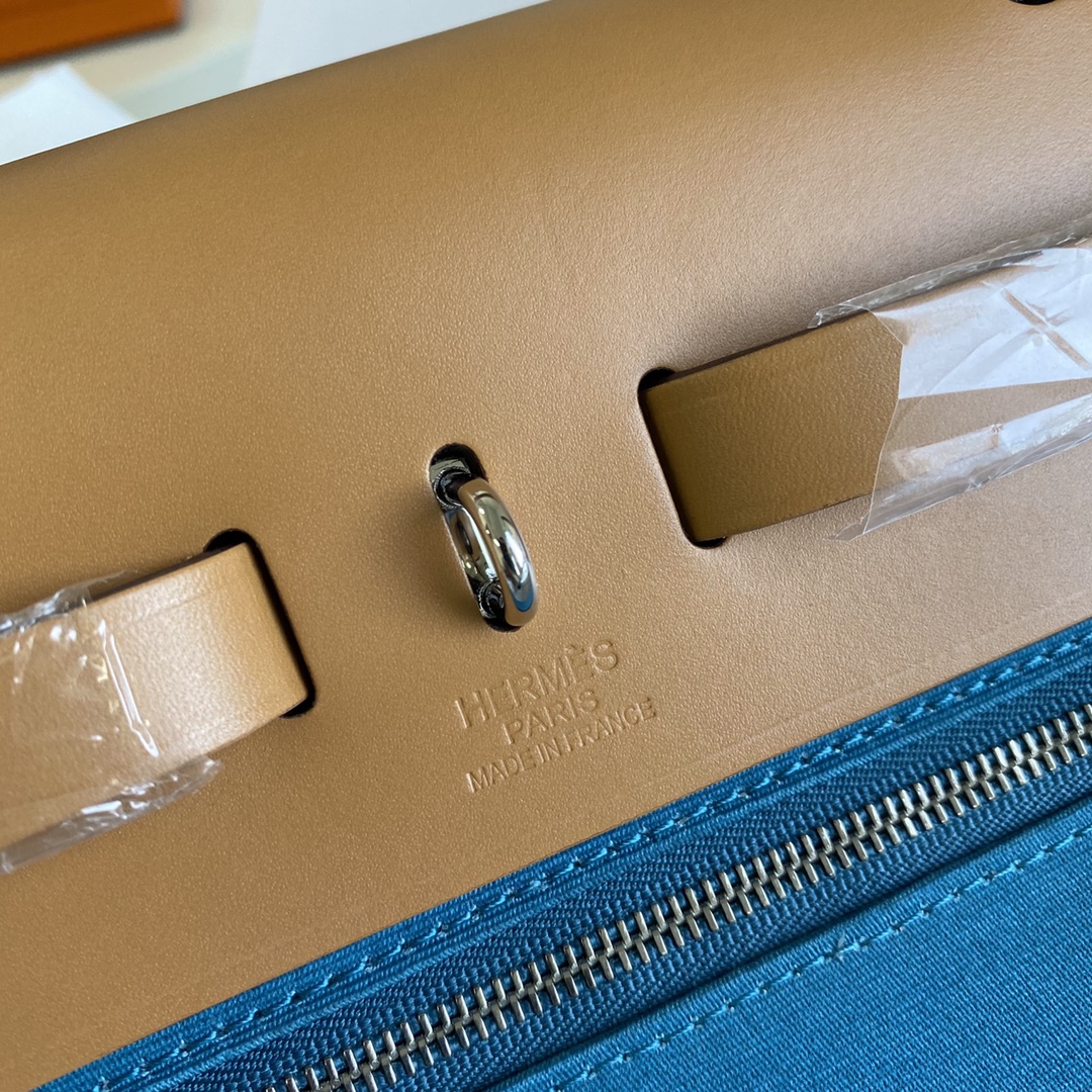 에르메스 에르백31 블루 잔지바르 은장